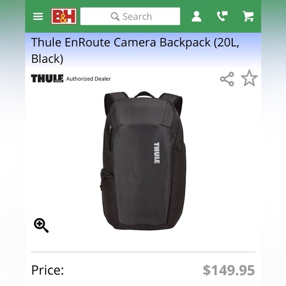 THULE EnRout Camera Backpack - Picture 10 of 14